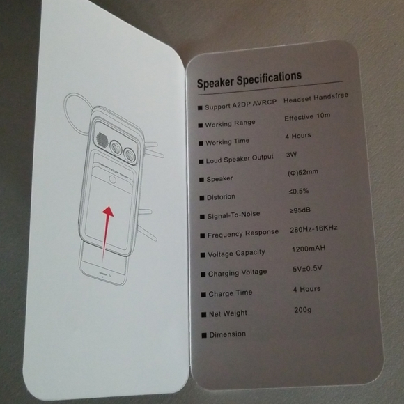 💥SOLD💥 Retro TV Bluetooth Speaker Mobile Phone Holder - Picture 6 of 7